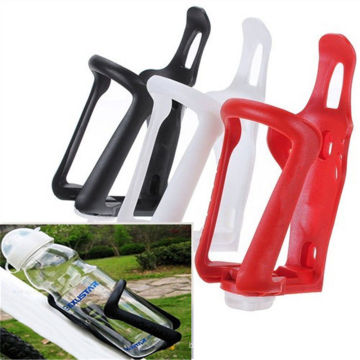 Plastic Elastic Water Bottle Holder Rack para Bike Bicycle Cycling Motorcycle